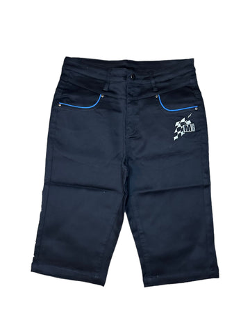 M-Sport Ladies Logo Shorts- Blue Trim