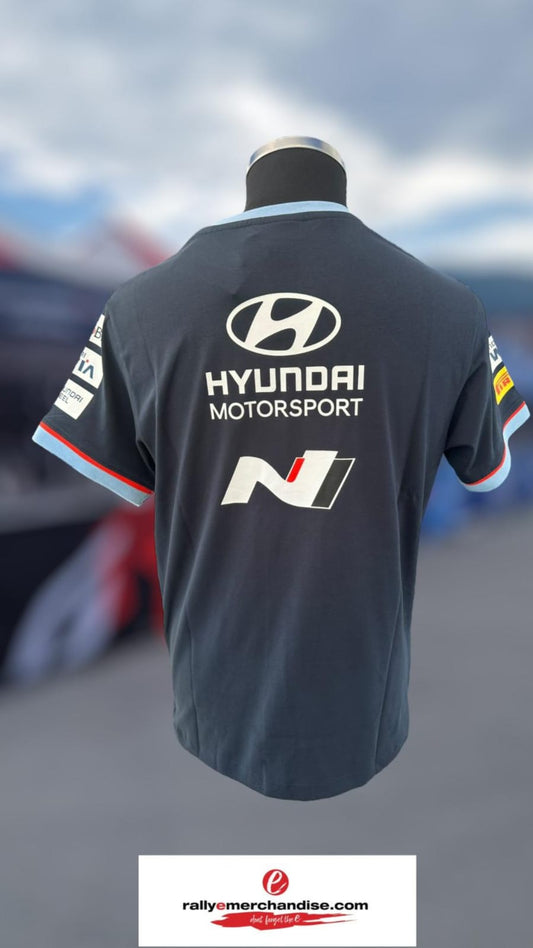 Hyundai Motorsport Dark Blue Team T-Shirt