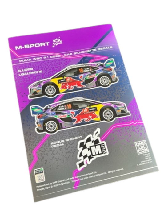 M-Sport Loeb Sticker Set