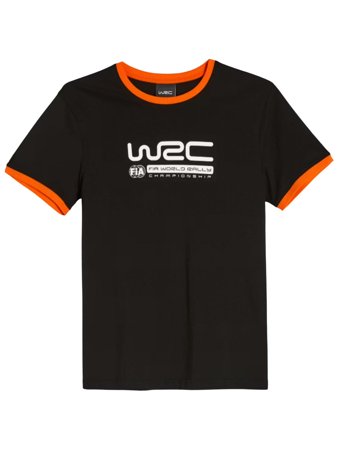 WRC Black with Orange Trim T-Shirt
