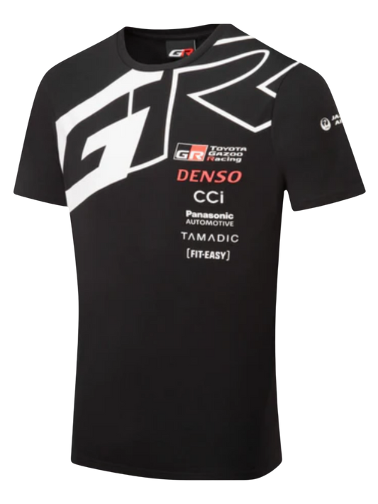 Toyota Gazoo Racing WRT 2025/2026 Team Travel Black T-Shirt