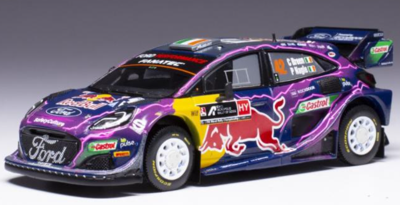 Ford Puma- Craig Breen- Acropolis 2022- 1/43 Scale- by IXO- RAM899