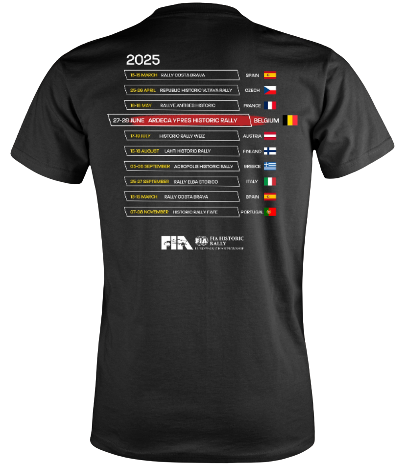 Ardeca Ypres Rally Historic T-Shirt
