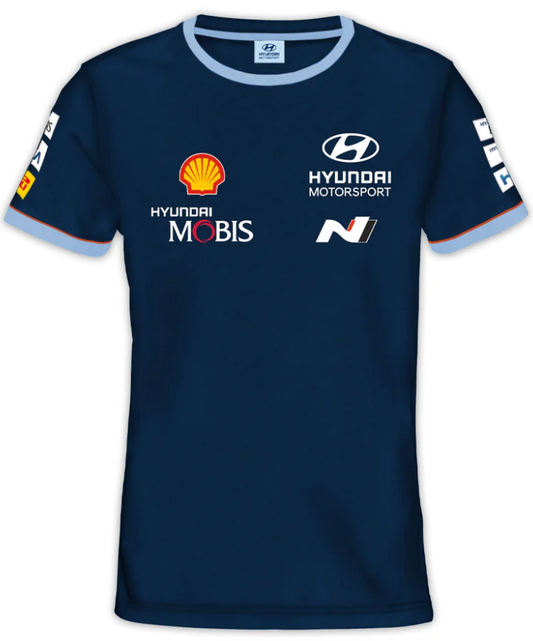 Hyundai Motorsport Dark Blue Team T-Shirt