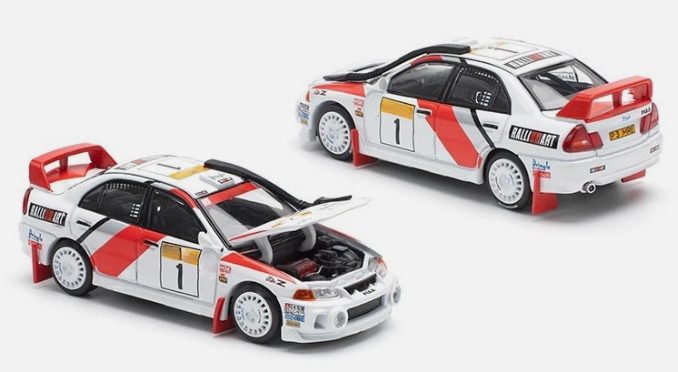 Pandem Mitsi Evo IV Safari 1998 Mäkinen- 1/64 Scale- by POPRACE