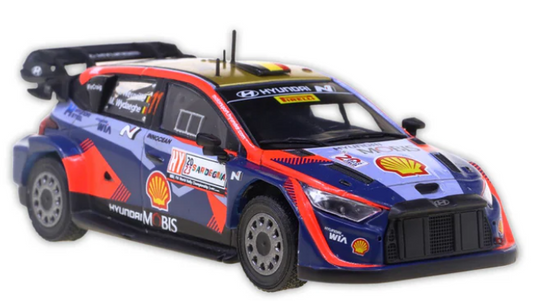 Hyundai- Thierry Neuville- Winner- Sardinia 2023- 1/43 Scale- by Hyundai