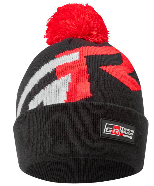 Toyota Gazoo Racing Red Bobble Hat