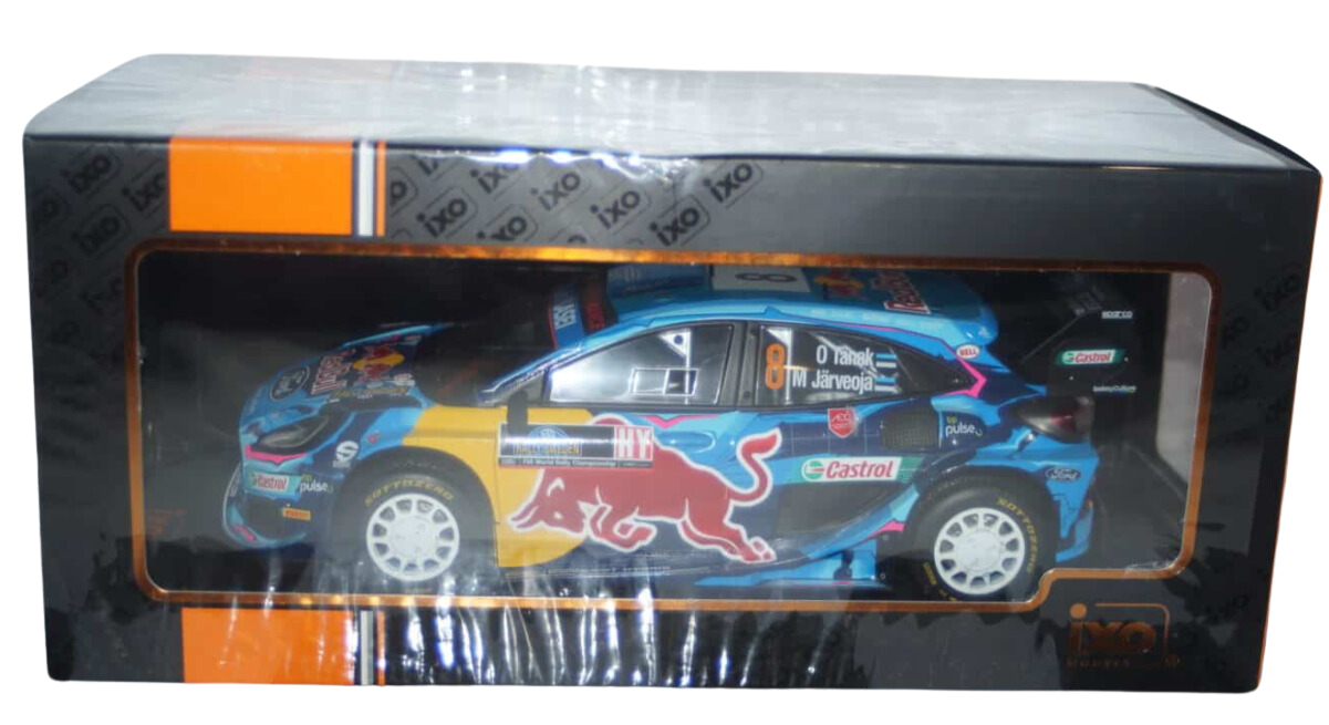 RMC154A- M-Sport Puma- Sweden 2023- Tänak- Winner- 1/18 Scale- by IXO