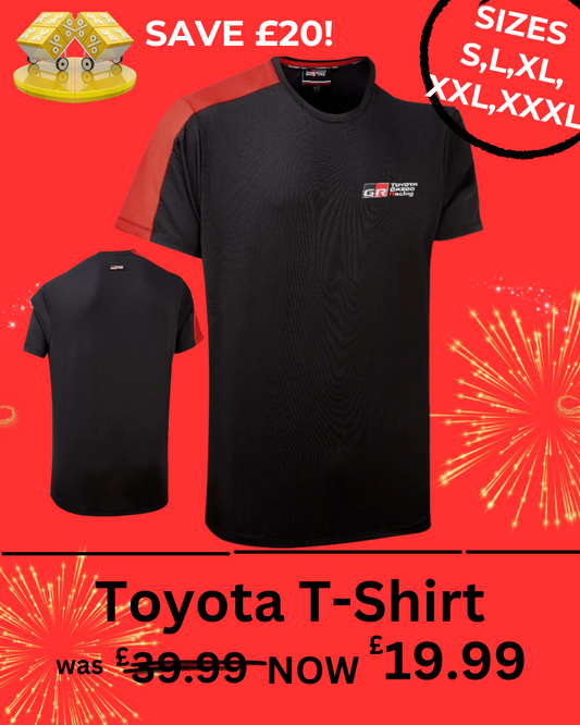 Toyota Contrast Shoulder T-Shirt