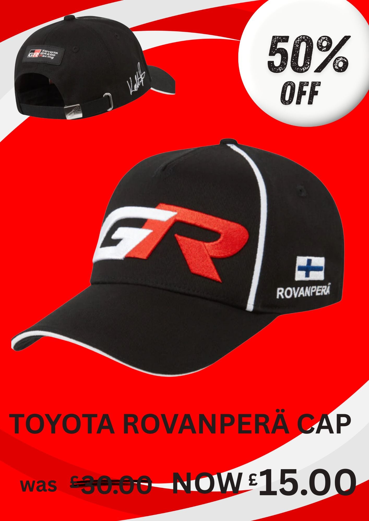Toyota Gazoo Racing Cap- Kalle Rovanperä