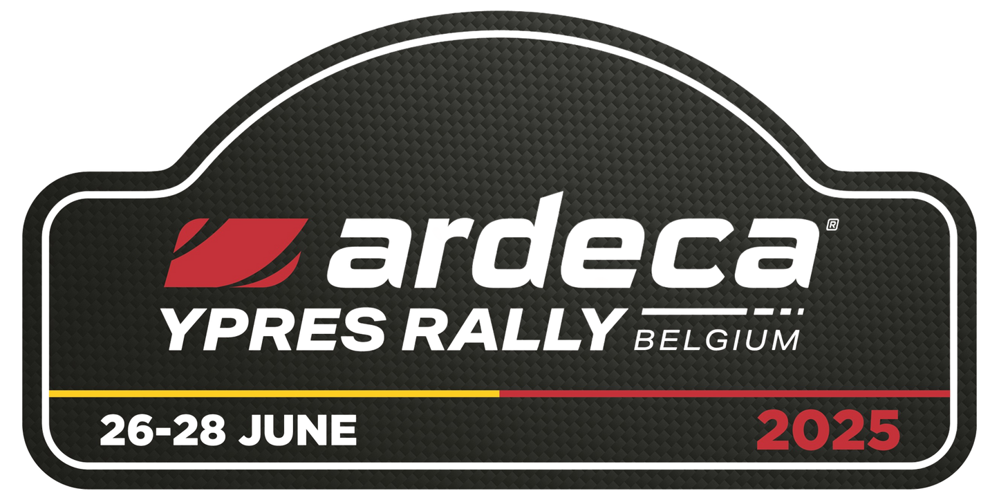 Ardeca Ypres Rally 2025 Plaque