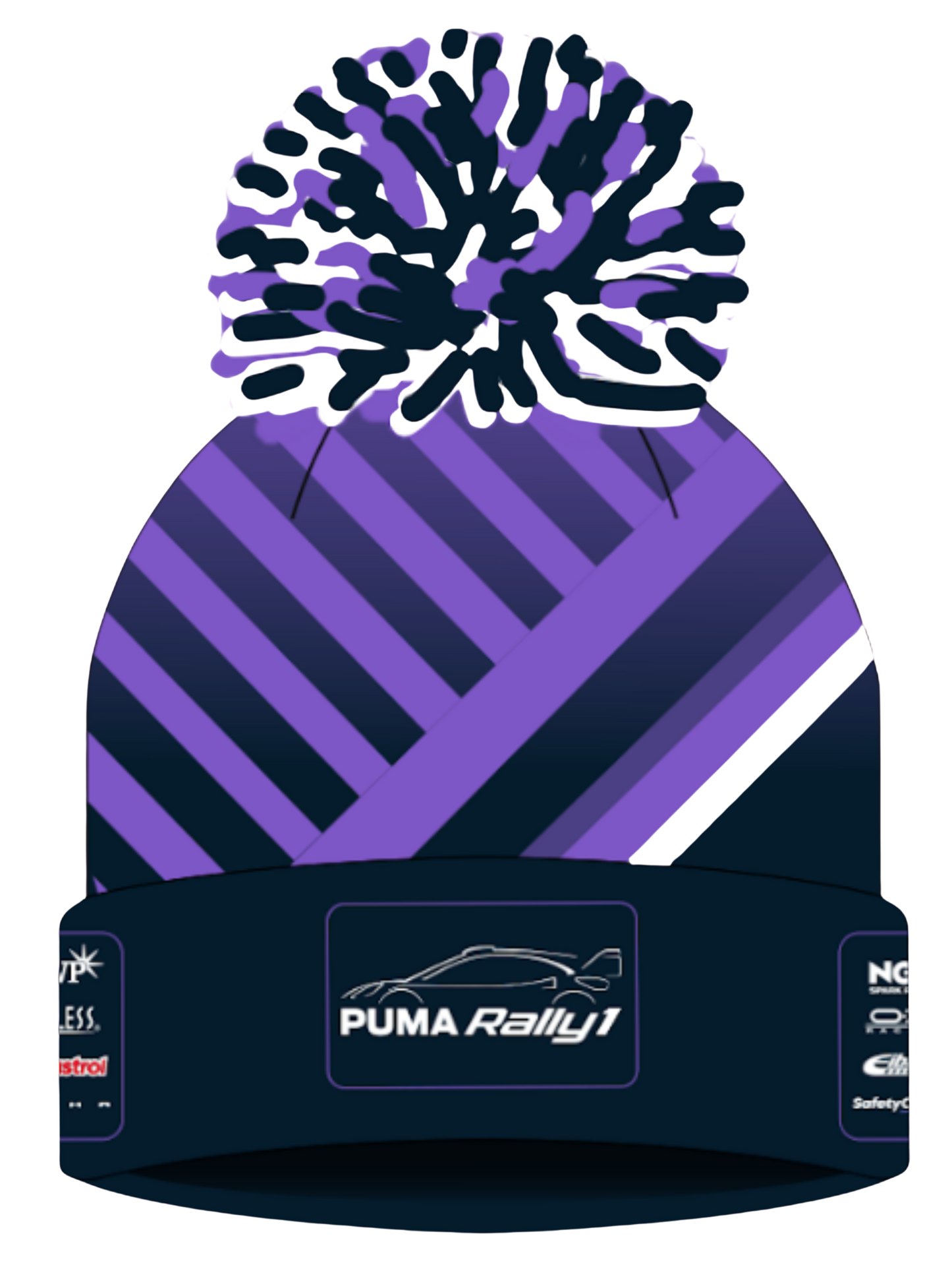 M-Sport 2025/2026 Purple Bobble Hat- Limited Edition