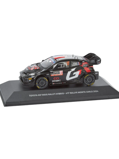 Toyota Gazoo Racing- Sebastien Ogier Monte Carlo 2024- 1/43 Scale- by Toyota