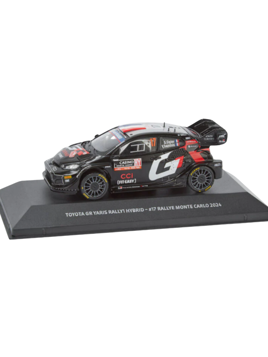 Toyota Gazoo Racing- Sebastien Ogier Monte Carlo 2024- 1/43 Scale- by Toyota