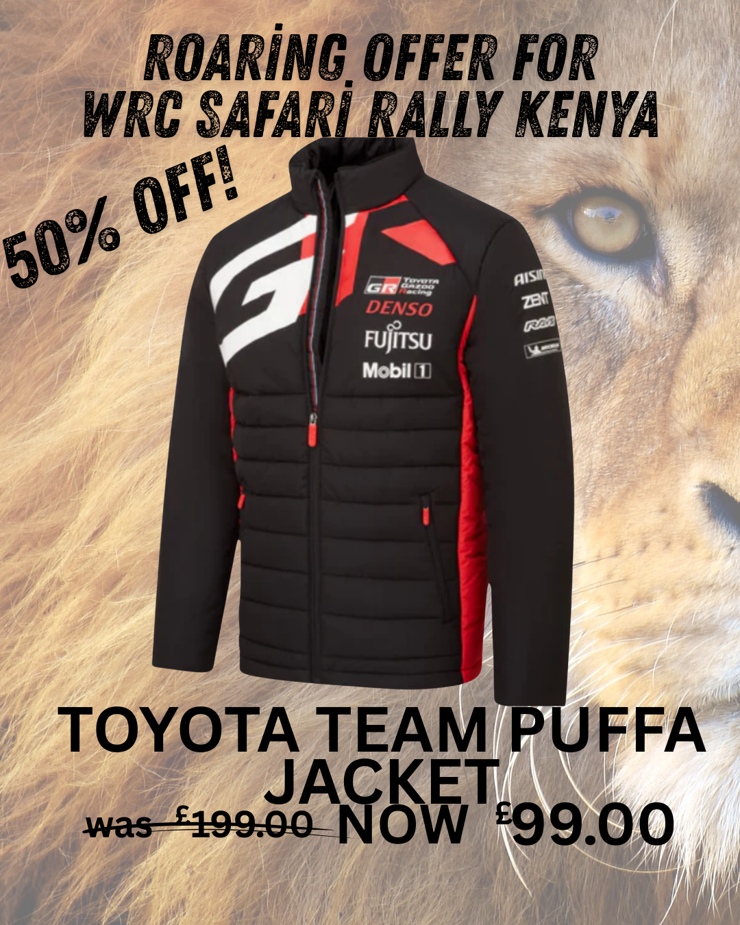 Toyota Gazoo Racing Puffa Jacket