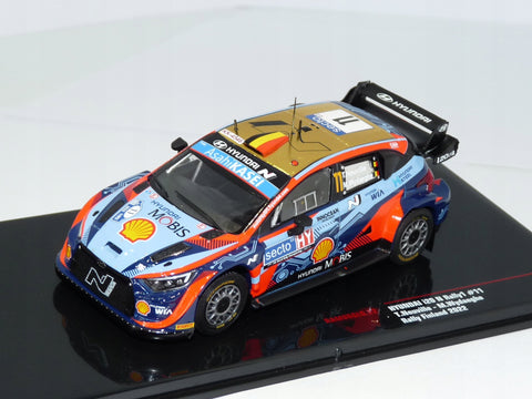 Hyundai- Neuville- Finland 2022- 1/43 Scale- by IXO- RAM866