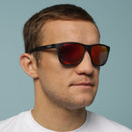 Martin Järveoja SU.VI Sunglasses Red- 100% UV Protection