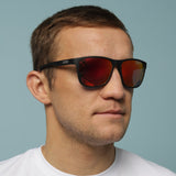 Martin Järveoja SU.VI Sunglasses Red- 100% UV Protection