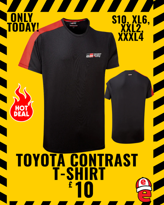 Toyota Contrast Shoulder T-Shirt
