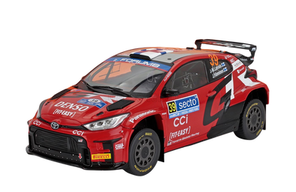 Toyota Yaris- Jari-Matti Latvala- Rally Finland 2024- 1/18 Scale- by IXO-RMC211