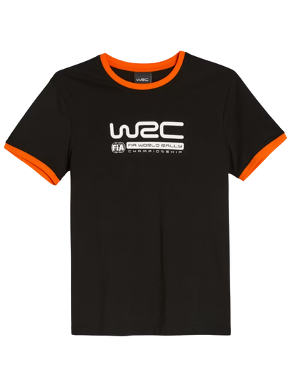 WRC Black with Orange Trim T-Shirt