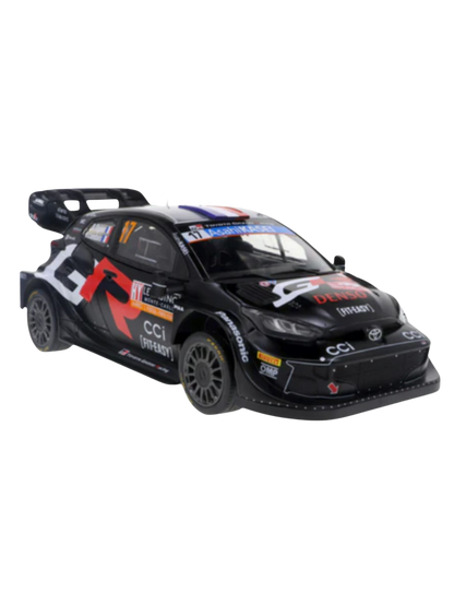 Toyota Gazoo Racing- Sebastien Ogier Monte Carlo 2024- 1/43 Scale- by Toyota