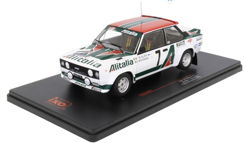 Fiat 131- Alen- Rally Acropolis 1978- in 1/24 Scale- by IXO- 24RAL003B
