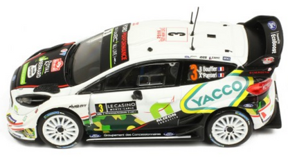 M-Sport Ford Fiesta- Bryan Bouffier- Monte Carlo 2018- 1/43 Scale- by IXO- RAM666