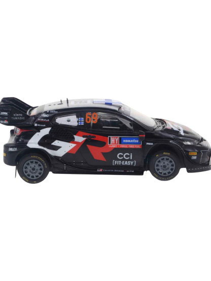 Toyota Gazoo Racing- Kalle Rovanperä Sweden 2024- 1/43 Scale- by Toyota
