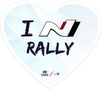 Hyundai Motorsport I-N Heart Sticker