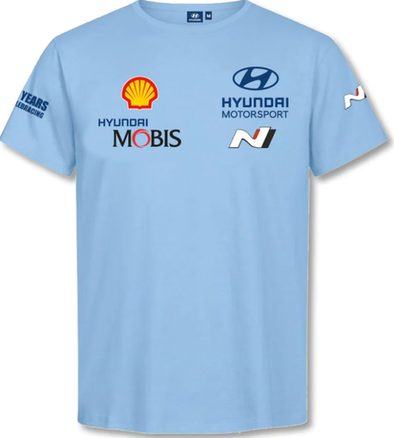 Hyundai Motorsport 2023 Sponsor Logo T-Shirt