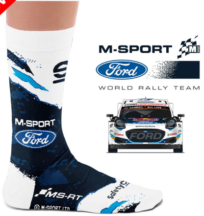 M-Sport Official Team Socks blue/white
