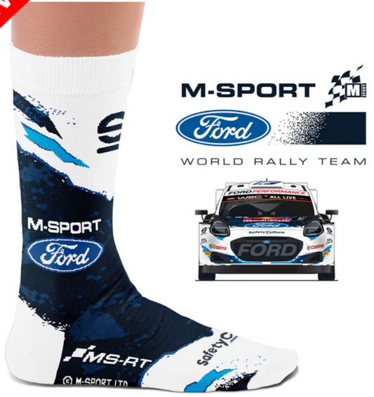 M-Sport Official Team Socks blue/white