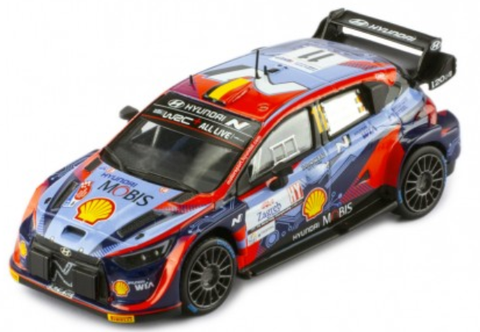 Hyundai- Neuville- Rally Croatia 2022- 1/43 Scale- by IXO- RAM851