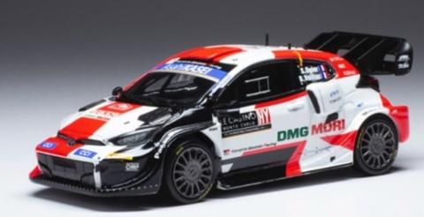 Toyota Yaris- Ogier- Monte Carlo 2022- 1/43 Scale- by IXO- RAM832