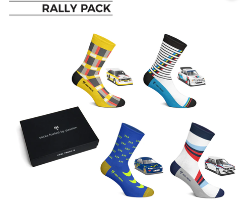 Socks-Classic Rally Pack by Heeltread