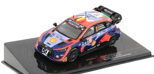 Hyundai- CER 2023- Thierry Neuville- 1/43 Scale- by IXO