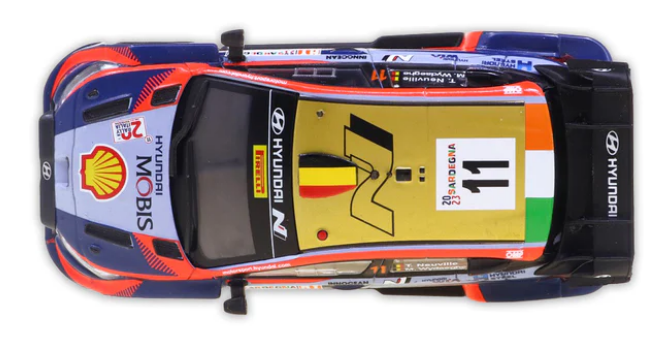 Hyundai- Thierry Neuville- Winner- Sardinia 2023- 1/43 Scale- by Hyundai