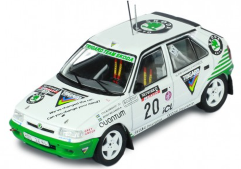Škoda- Blomqvist- RAC 1995- 1/43 Scale- by IXO- RAC363