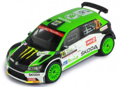 Škoda- Solberg- Rally Monza 2020- in 1/43 Scale- by IXO- RAM773