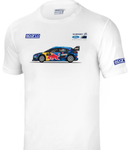 M-Sport Ford Sparco White Tänak Car T-Shirt