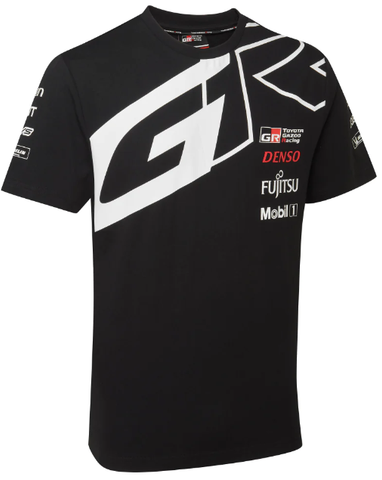 Toyota Gazoo Racing Black Cotton T-Shirt