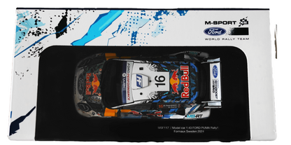 M-Sport Puma- Sweden 2024- Fourmaux- 1/43 Scale- by IXO