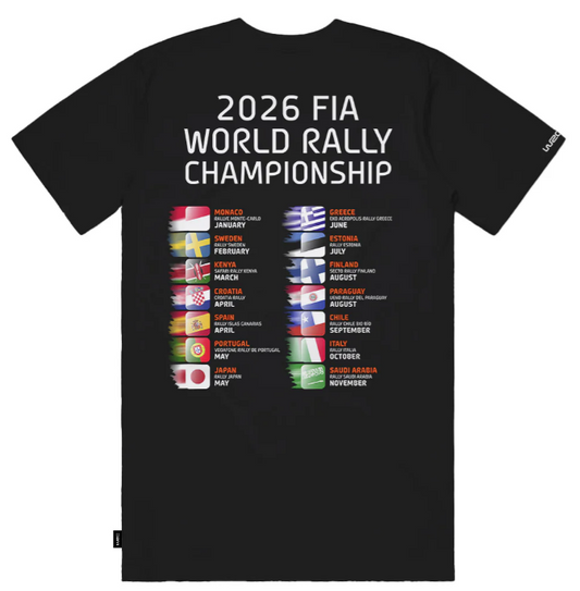 WRC 2026 Calendar T-Shirt