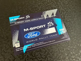 M-Sport Single Decal Blue Sticker