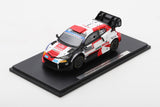 2022 Toyota Gazoo Racing WRT- Ogier- Monte Carlo- 1/43 Scale- by Toyota