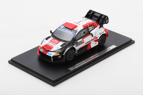 2022 Toyota Gazoo Racing WRT- Ogier- Monte Carlo- 1/43 Scale- by Toyota
