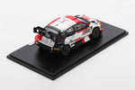 2022 Toyota Gazoo Racing WRT- Ogier- Monte Carlo- 1/43 Scale- by Toyota