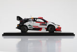 2022 Toyota Gazoo Racing WRT- Evans- Monte Carlo- 1/43 Scale- by Toyota