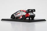 2022 Toyota Gazoo Racing WRT- Rovanperä- Monte Carlo- 1/43 Scale- by Toyota